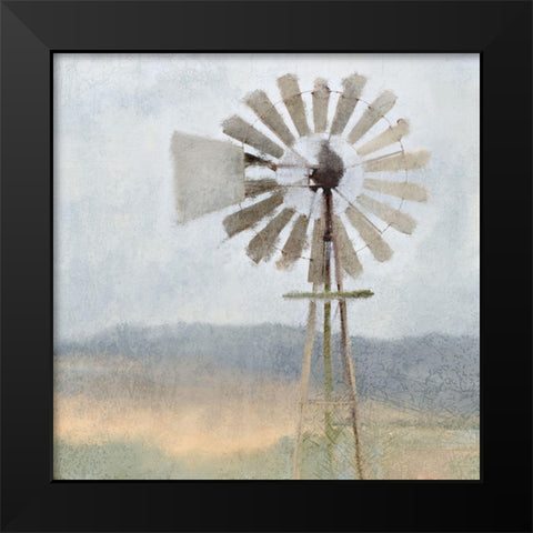 Open Spaces Black Modern Wood Framed Art Print by Kimberly, Allen