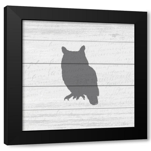 My Forest 2 Black Modern Wood Framed Art Print by Kimberly, Allen