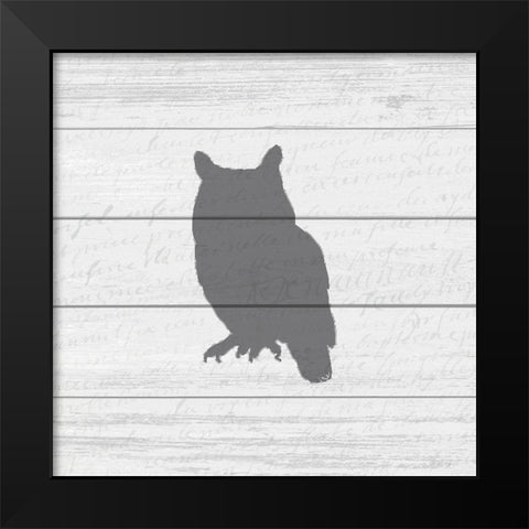 My Forest 2 Black Modern Wood Framed Art Print by Kimberly, Allen