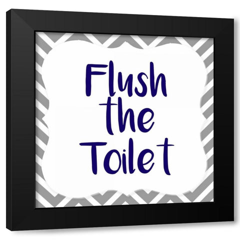 Flush Black Modern Wood Framed Art Print with Double Matting by Allen, Kimberly