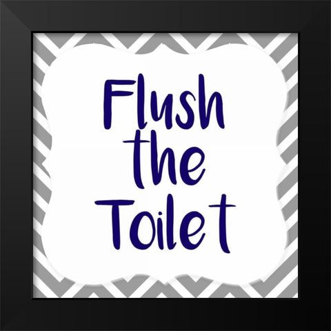 Flush Black Modern Wood Framed Art Print by Allen, Kimberly