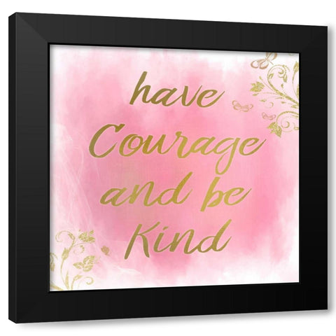 e Kind Black Modern Wood Framed Art Print by Allen, Kimberly