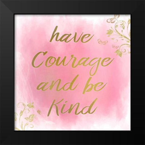 e Kind Black Modern Wood Framed Art Print by Allen, Kimberly