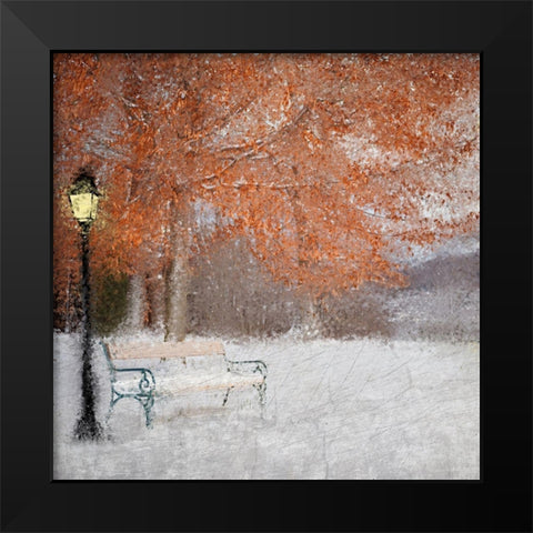 A Change of Seasons Black Modern Wood Framed Art Print by Kimberly, Allen