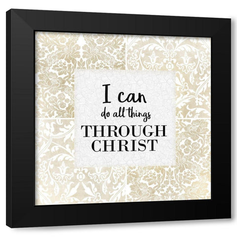All Things 2 Black Modern Wood Framed Art Print with Double Matting by Kimberly, Allen