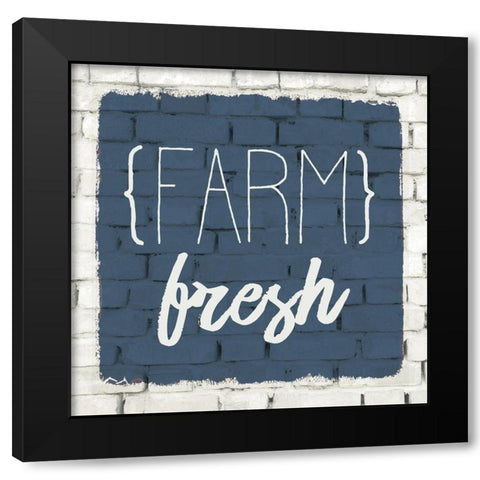 Farm Life 3 Black Modern Wood Framed Art Print with Double Matting by Kimberly, Allen