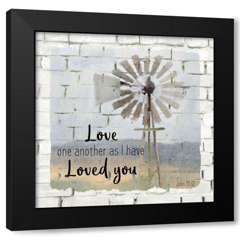 Farm Life 6 Black Modern Wood Framed Art Print with Double Matting by Kimberly, Allen