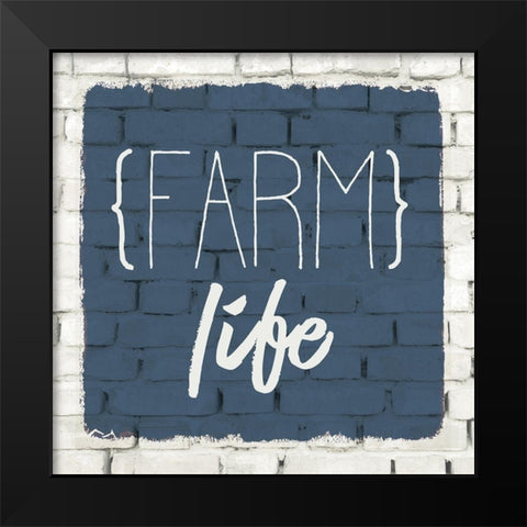 Farm Life 9 Black Modern Wood Framed Art Print by Kimberly, Allen