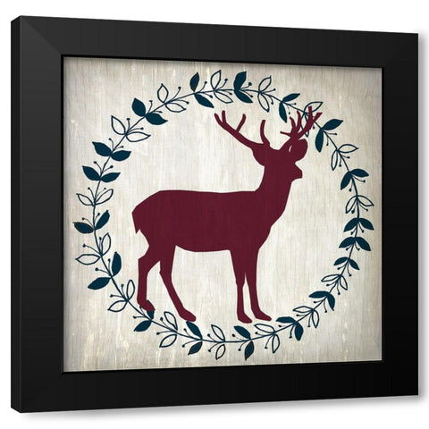 Be Wild  3 Black Modern Wood Framed Art Print by Kimberly, Allen