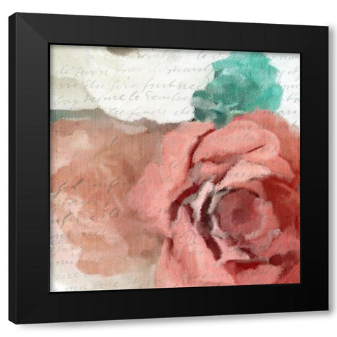 Sunday Blooms 1 Black Modern Wood Framed Art Print by Kimberly, Allen