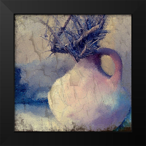 In the Branches Black Modern Wood Framed Art Print by Kimberly, Allen