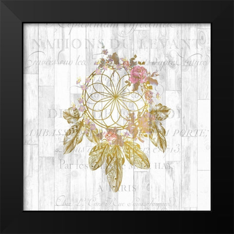 Spirit 1 Black Modern Wood Framed Art Print by Kimberly, Allen