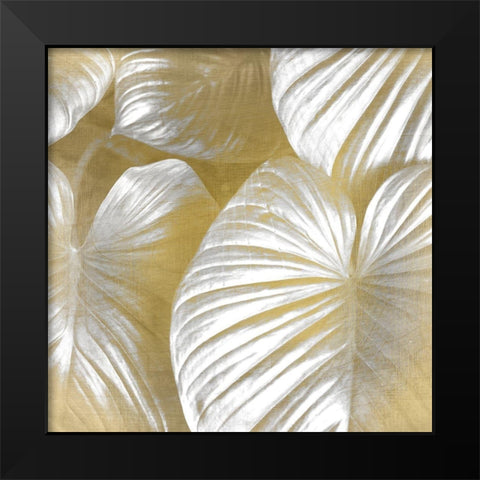 Tropic Gold 2 Black Modern Wood Framed Art Print by Kimberly, Allen