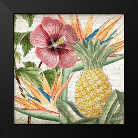 My Tropics 2 Black Modern Wood Framed Art Print by Kimberly, Allen