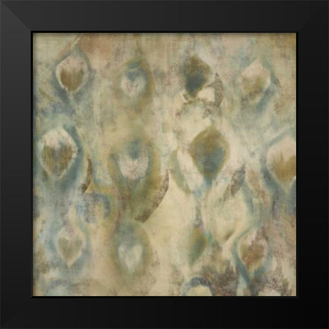 Raindrops Black Modern Wood Framed Art Print by Allen, Kimberly