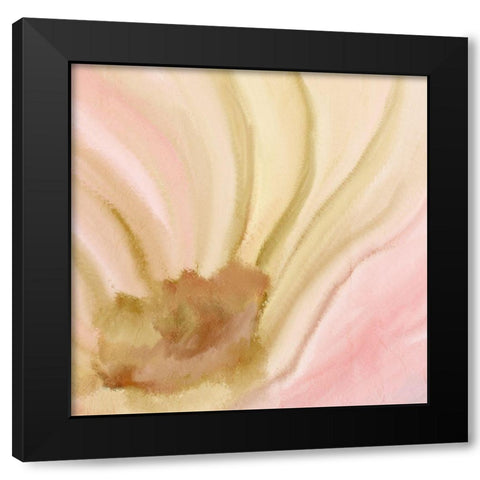 Gold Center 2 Black Modern Wood Framed Art Print with Double Matting by Kimberly, Allen