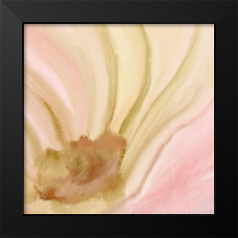 Gold Center 2 Black Modern Wood Framed Art Print by Kimberly, Allen