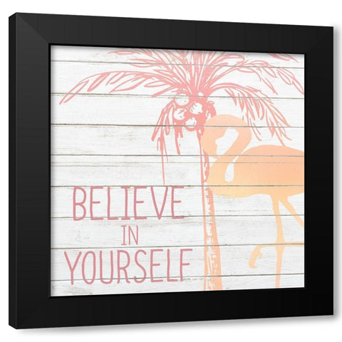 Stand Tall 3 Black Modern Wood Framed Art Print with Double Matting by Kimberly, Allen