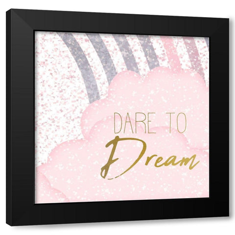 Somewhere Over the Rainbow 2 Black Modern Wood Framed Art Print with Double Matting by Kimberly, Allen