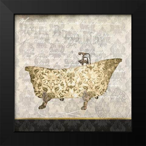 In The Hotel 1 Black Modern Wood Framed Art Print by Kimberly, Allen