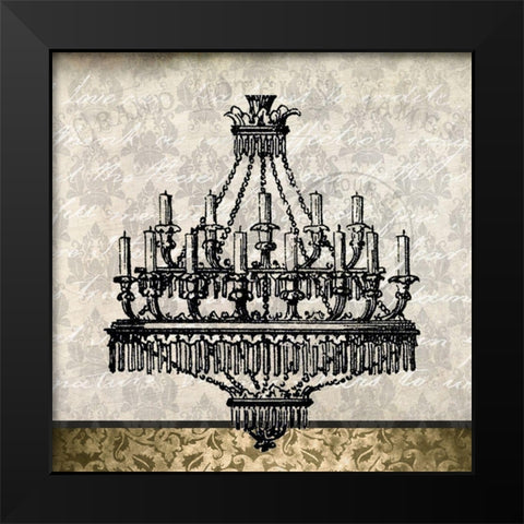 In The Hotel 2 Black Modern Wood Framed Art Print by Kimberly, Allen