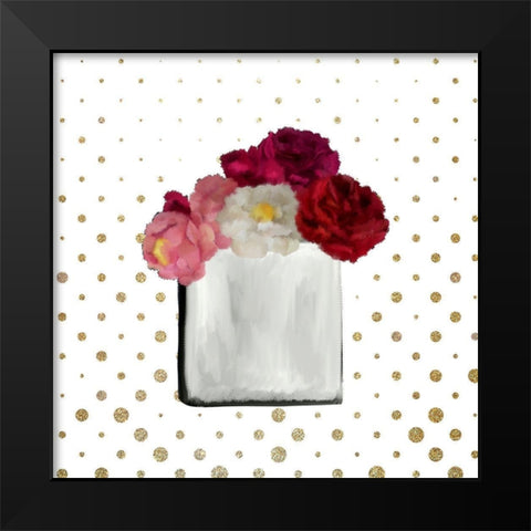 La La Paris 1 Black Modern Wood Framed Art Print by Kimberly, Allen