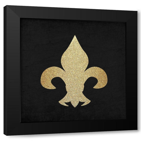 Fleur Meaning 1 Black Modern Wood Framed Art Print with Double Matting by Kimberly, Allen
