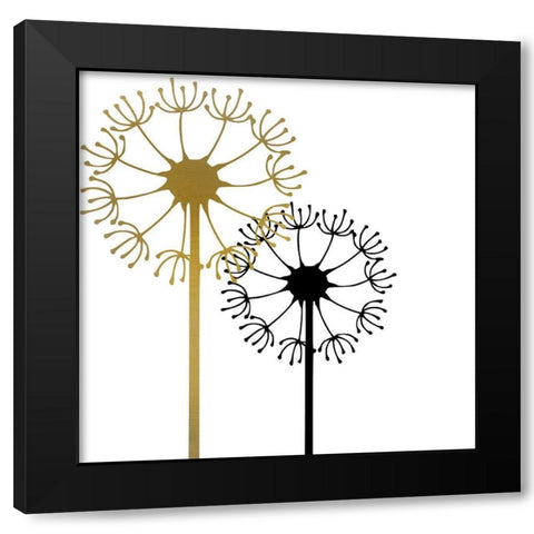 A Wish 2 Black Modern Wood Framed Art Print with Double Matting by Kimberly, Allen