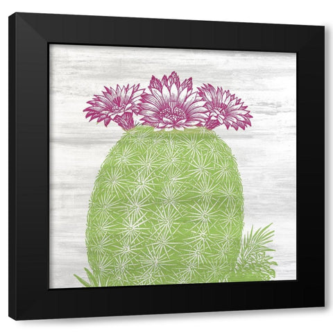 Tones of Color 2 Black Modern Wood Framed Art Print with Double Matting by Kimberly, Allen