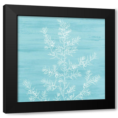 Botanical Bright 3 Black Modern Wood Framed Art Print with Double Matting by Kimberly, Allen