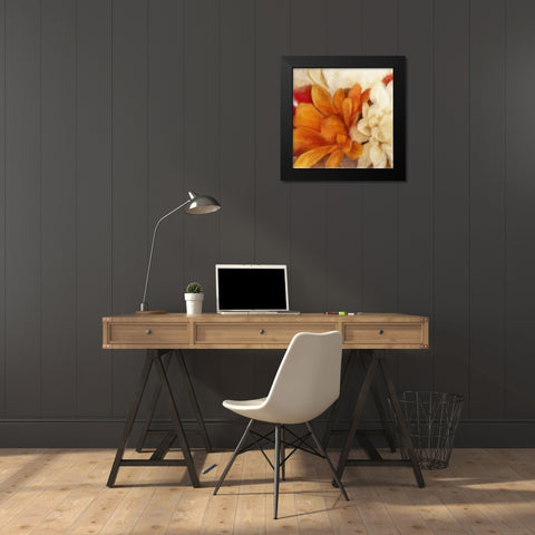 Full Bloom 1 Black Modern Wood Framed Art Print by Kimberly, Allen