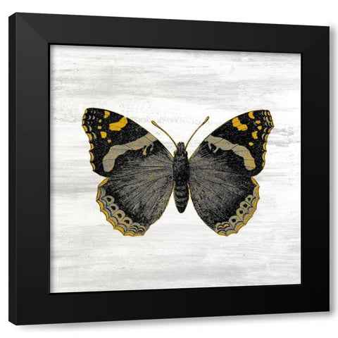 Wildflower Jar 13 Black Modern Wood Framed Art Print with Double Matting by Kimberly, Allen
