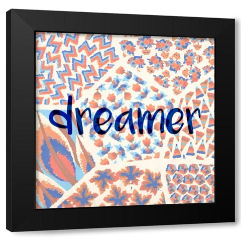 Dreamer Black Modern Wood Framed Art Print with Double Matting by Allen, Kimberly