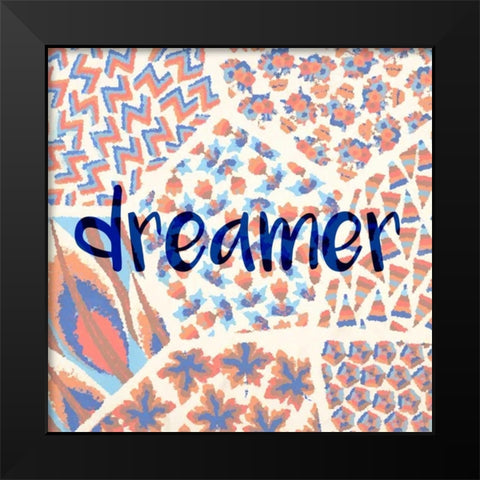 Dreamer Black Modern Wood Framed Art Print by Allen, Kimberly