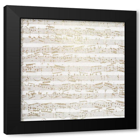 Glitter Christmas 3 Black Modern Wood Framed Art Print with Double Matting by Kimberly, Allen