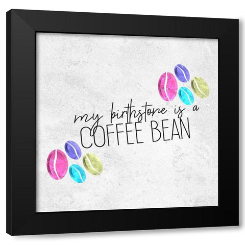 Coffee Time 9 Black Modern Wood Framed Art Print by Kimberly, Allen