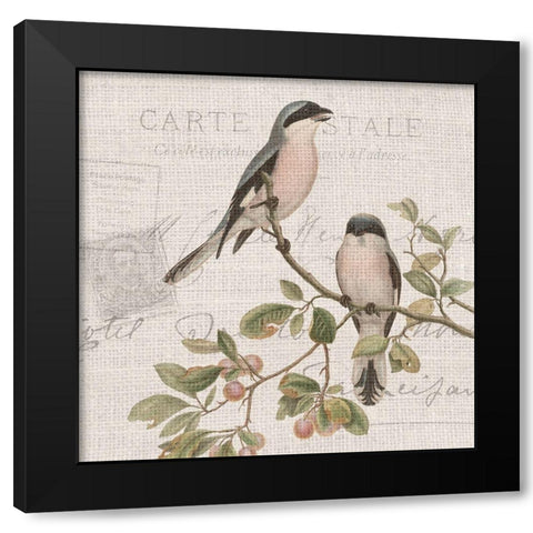 Summer Song 3 Black Modern Wood Framed Art Print with Double Matting by Kimberly, Allen