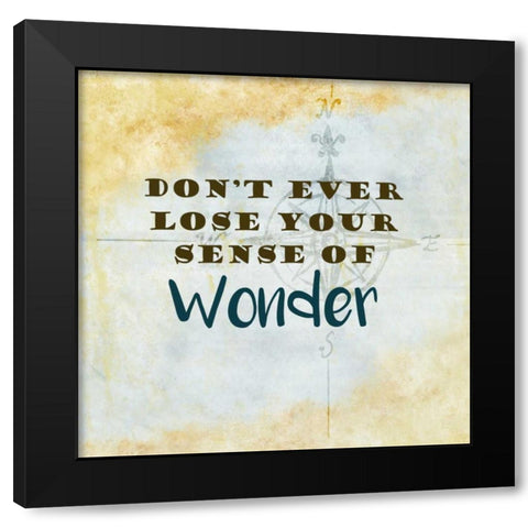 Wander 2 Black Modern Wood Framed Art Print with Double Matting by Allen, Kimberly