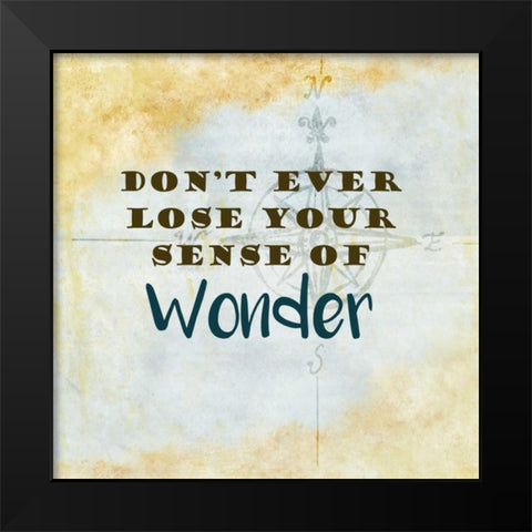 Wander 2 Black Modern Wood Framed Art Print by Allen, Kimberly