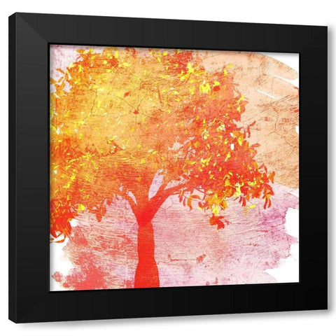 Bold Trees 1 Black Modern Wood Framed Art Print by Kimberly, Allen