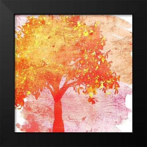Bold Trees 1 Black Modern Wood Framed Art Print by Kimberly, Allen
