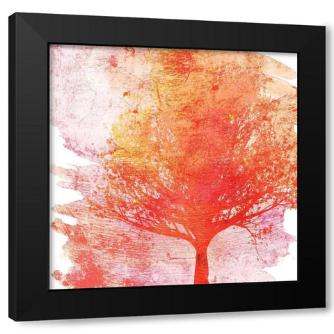Bold Trees 2 Black Modern Wood Framed Art Print by Kimberly, Allen