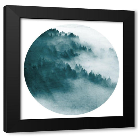 In the Forest 2 Black Modern Wood Framed Art Print by Kimberly, Allen