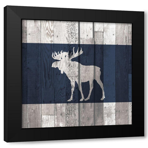 Wildlife 3 Black Modern Wood Framed Art Print by Kimberly, Allen