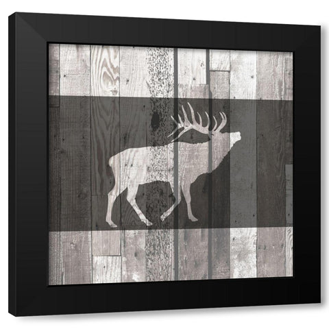 Wildlife 4 Black Modern Wood Framed Art Print by Kimberly, Allen