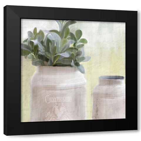 Farmhouse Mill Can Black Modern Wood Framed Art Print by Kimberly, Allen