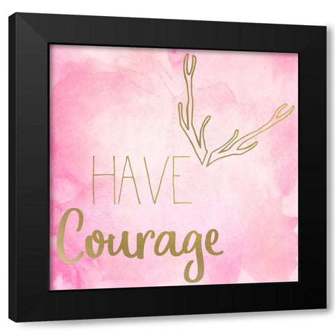 Always Be 3 Black Modern Wood Framed Art Print by Kimberly, Allen