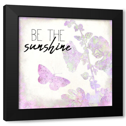 Colorful Spring 3 Black Modern Wood Framed Art Print by Kimberly, Allen