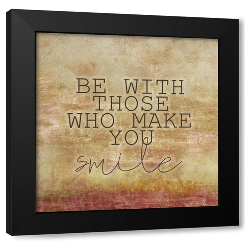 What Makes You 2 Black Modern Wood Framed Art Print with Double Matting by Kimberly, Allen