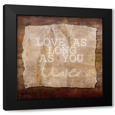 What Makes You 3 Black Modern Wood Framed Art Print by Kimberly, Allen